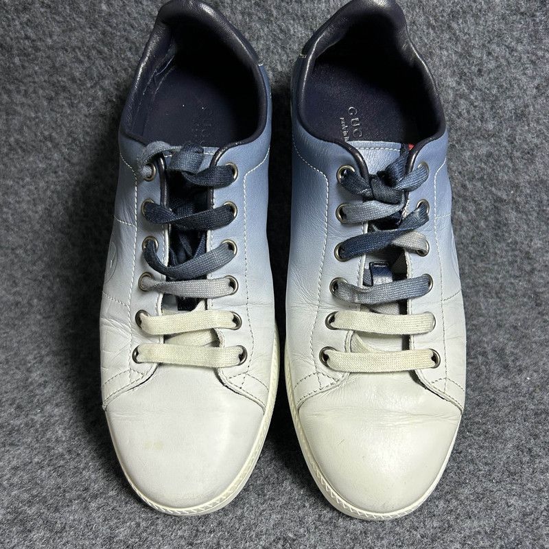 Other Gucci Blue and White Fashion Sneakers for Men Size US 6.5 / EU 39-40 - 2 Thumbnail