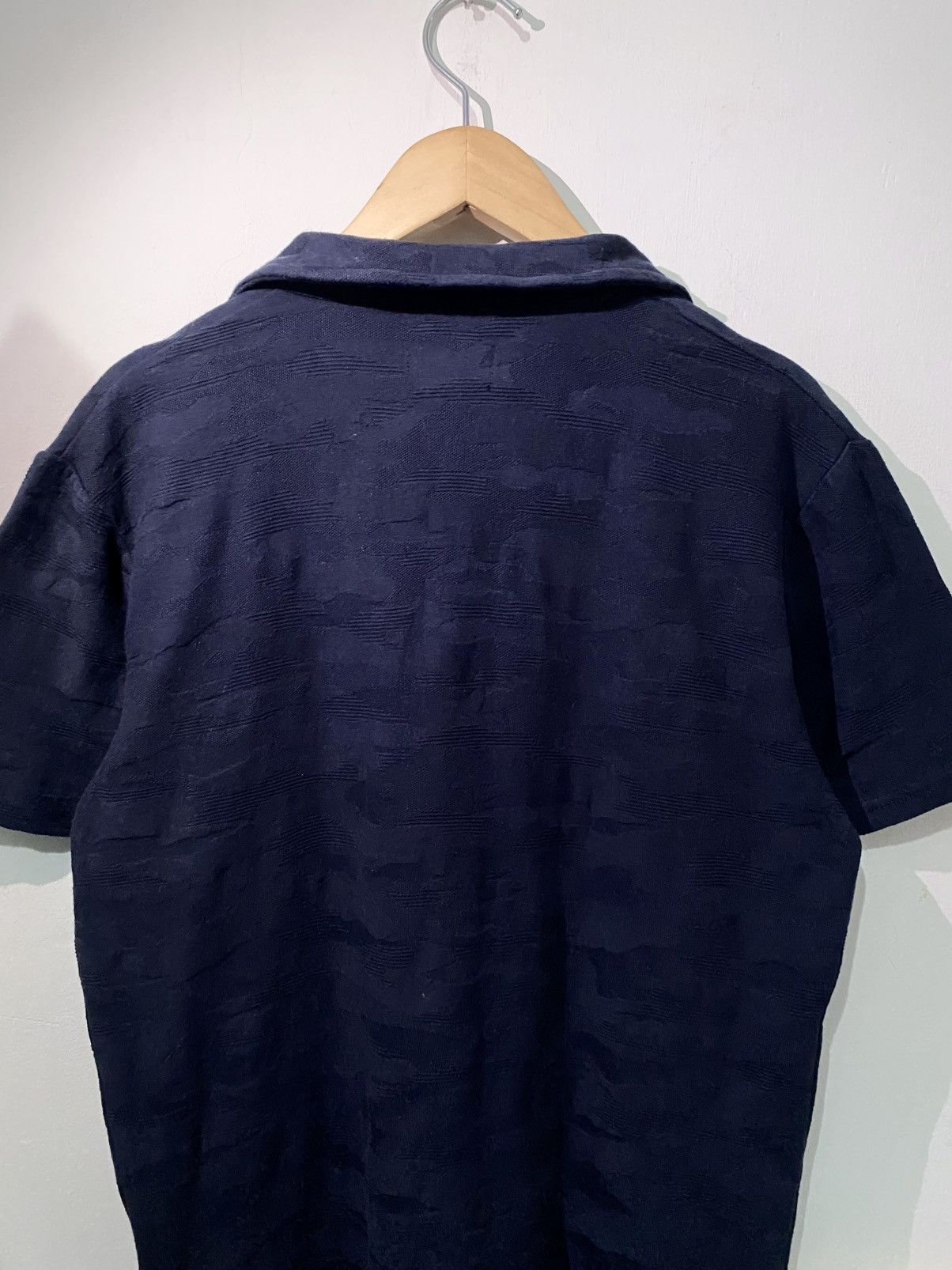 Tete Homme Tete Homme by Issey Miyake Beautifully Textured Polo Shirt Size US L / EU 52-54 / 3 - 3 Thumbnail