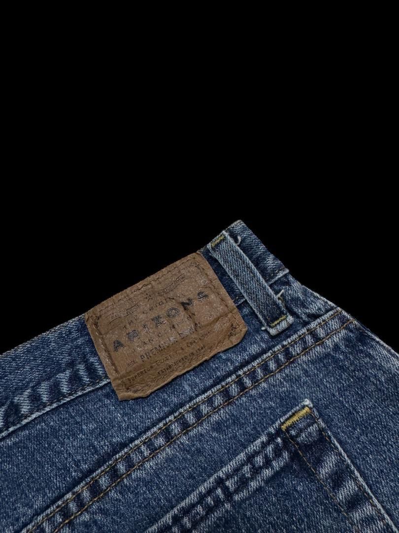 Japanese Brand LOOSE Vintage Y2K Arizona Mudwash Blue Denim Jean Baggy Size US 36 / EU 52 - 18 Thumbnail