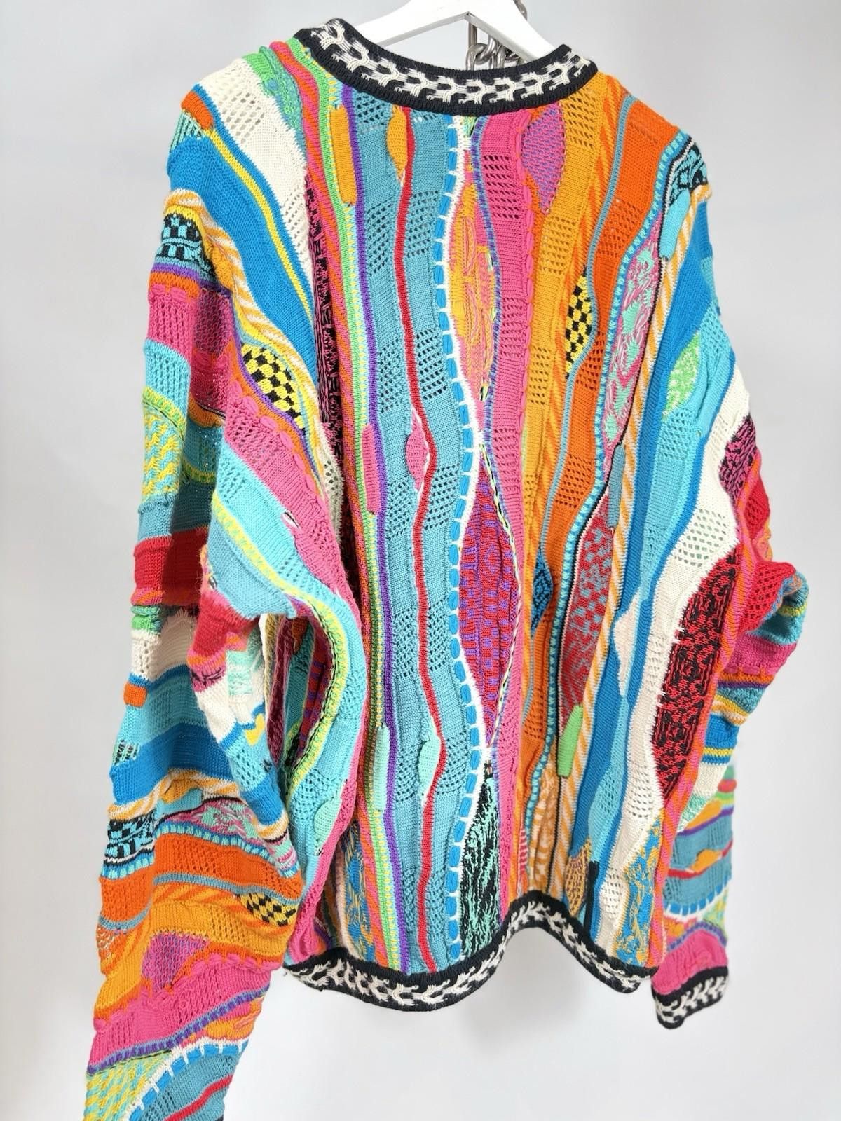 Coogi Vintage Coogi Australia 3D Multicolour 100% Wool Sweater Size US L / EU 52-54 / 3 - 4 Thumbnail