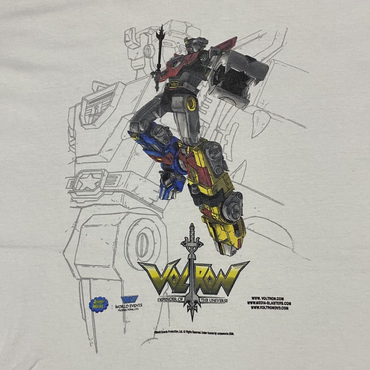 Jerzees Vintage voltron movie film Size US L / EU 52-54 / 3 - 2 Thumbnail