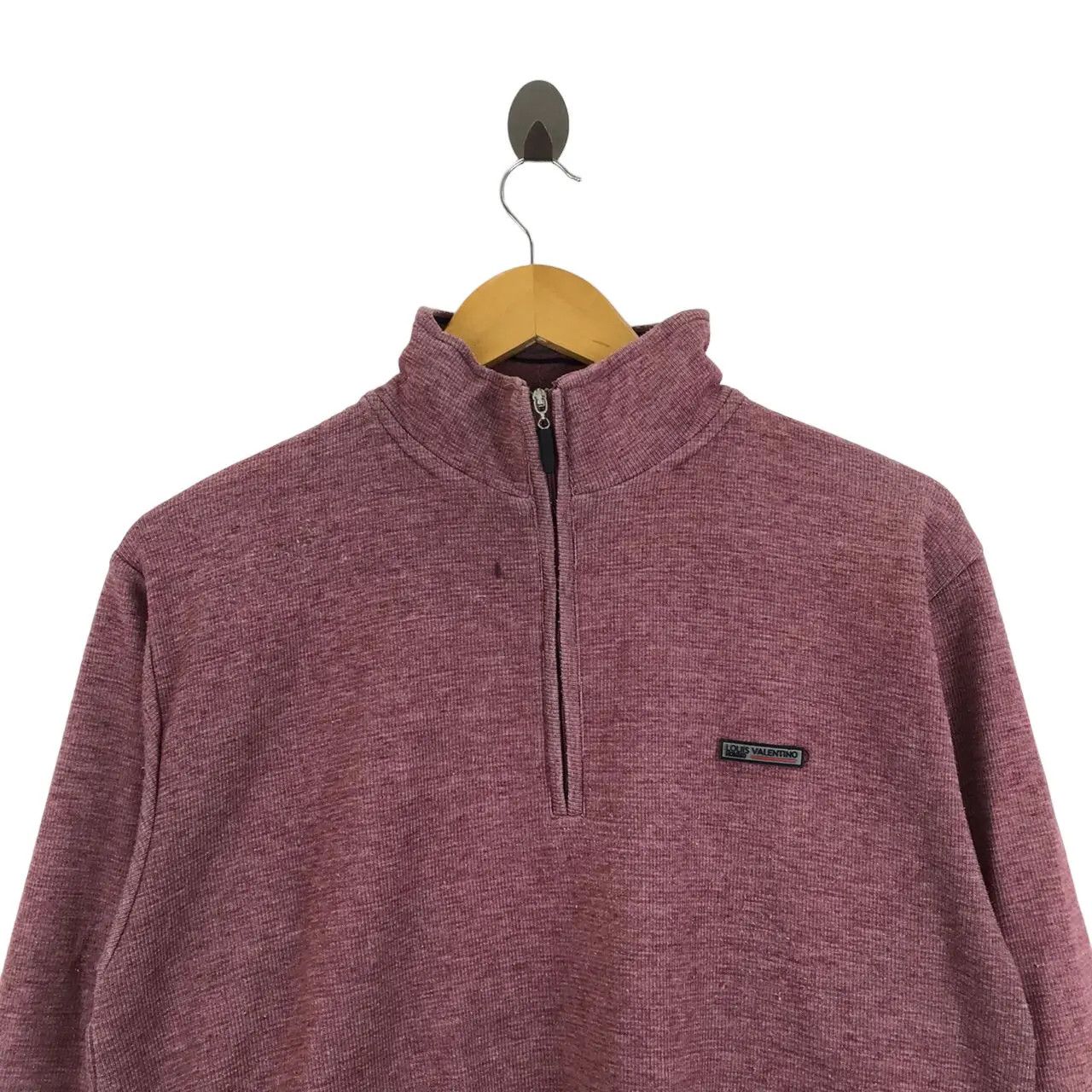 Vintage Vtg 90’ LOUIS VALENTINO ITALY Henley Made In Japan Sweater Size M / US 6-8 / IT 42-44 - 3 Thumbnail