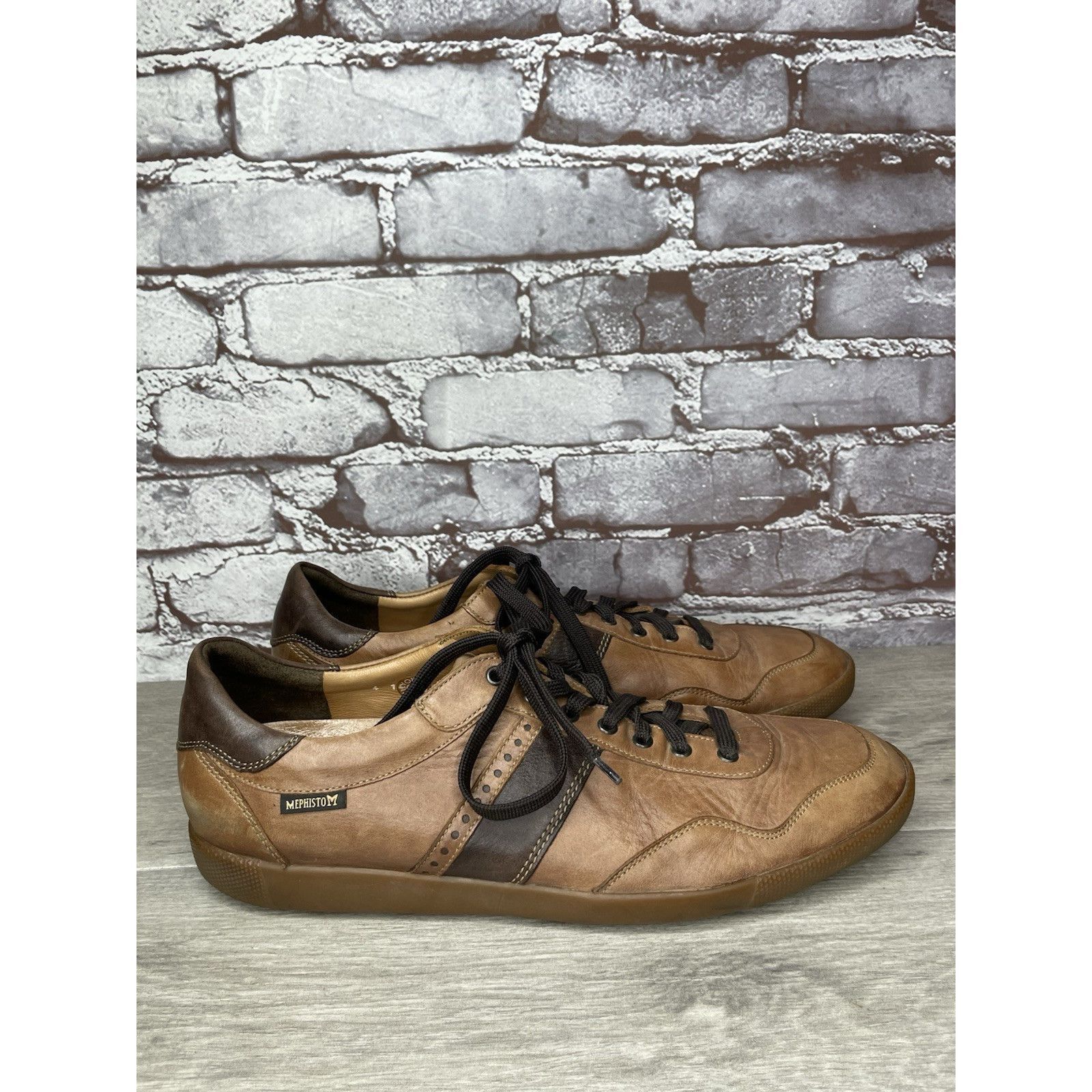 Mephisto Mephisto Chestnut Brown Leather Steve Urban Sneaker Shoes Me Size US 10.5 / EU 43-44 - 3 Thumbnail