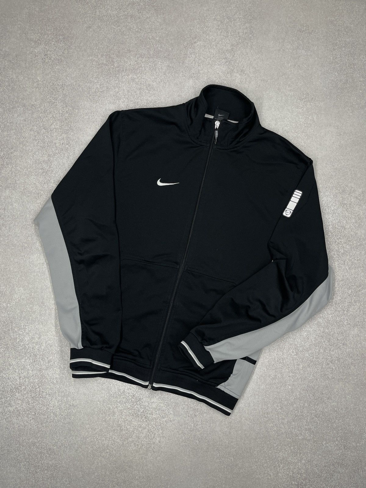 Nike Vintage Nike Full Zip Track Jacket Black Size US S / EU 44-46 / 1 - 1 Thumbnail