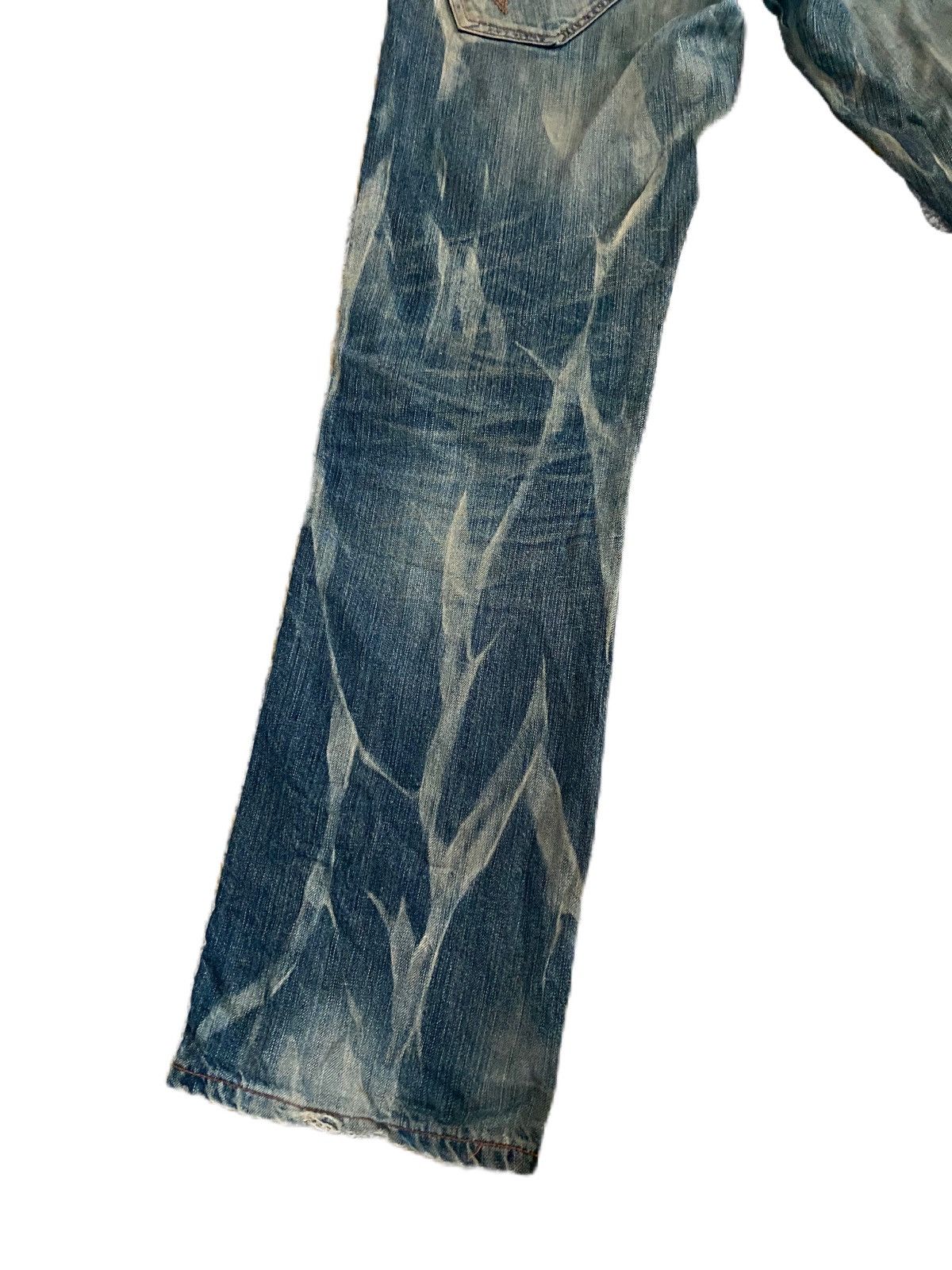 Edwin EDWIN BLUE TRIP NATURAL DISTRESS ABSTRACT DENIM RARE Size US 34 / EU 50 - 4 Thumbnail