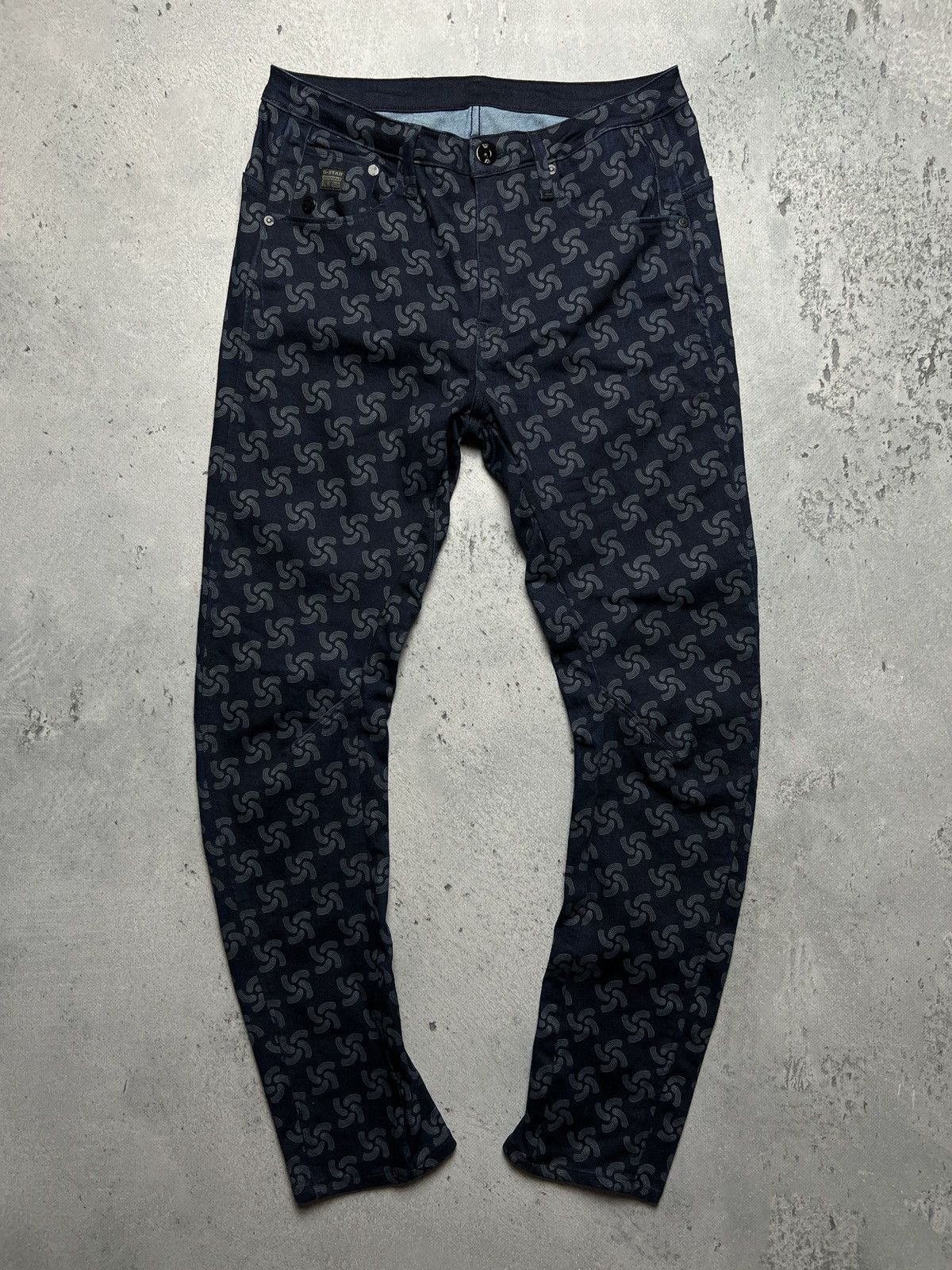 G-Star G-Star Raw Drop 2 ARC 3D Slim Tapered Pants y2k Avant Garde Size 28" / US 6 / IT 42 - 1 Thumbnail