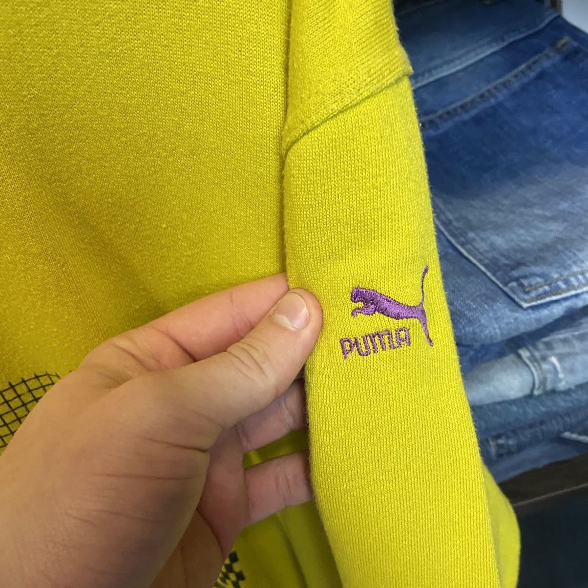 Puma Vintage Puma Big Logo 90’s Streetwear sweatshirt size S Size US S / EU 44-46 / 1 - 5 Thumbnail