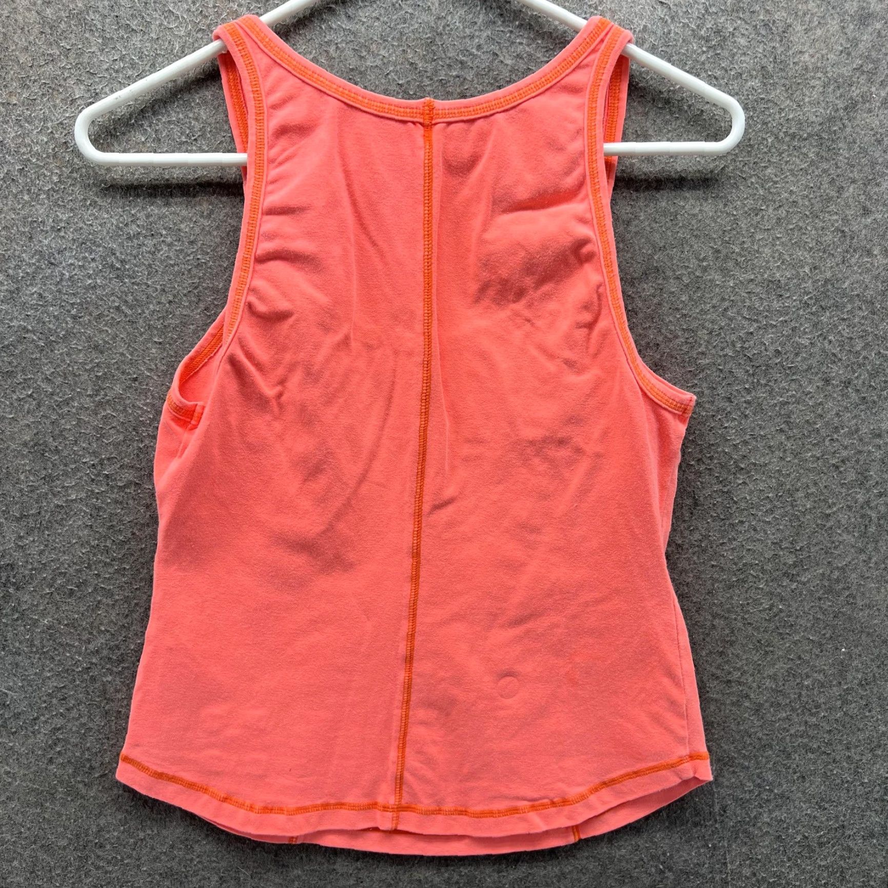 Free People Free People Tank Top Womens L Orange Scoop Neck Stretch Athletic Yoga Shirt Size L / US 10 / IT 46 - 6 Thumbnail