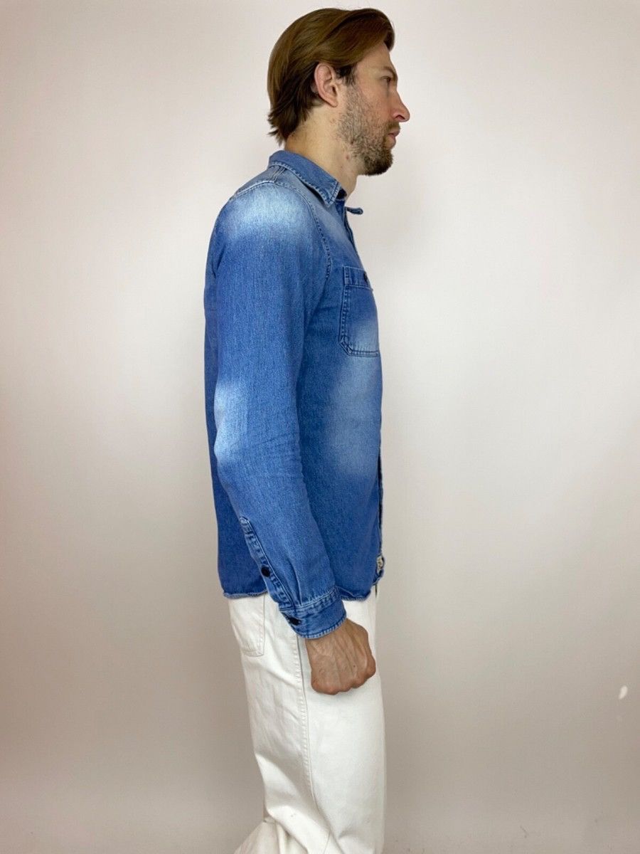 Ralph Lauren Vintage Ralph Lauren Polo Jeans Company Denim shirt Size US M / EU 48-50 / 2 - 3 Thumbnail