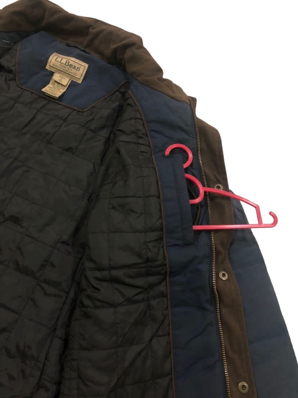 L.L. Bean LLBEAN Goose Down Quilted Waxed Zipper Jacket Size US S / EU 44-46 / 1 - 10 Thumbnail