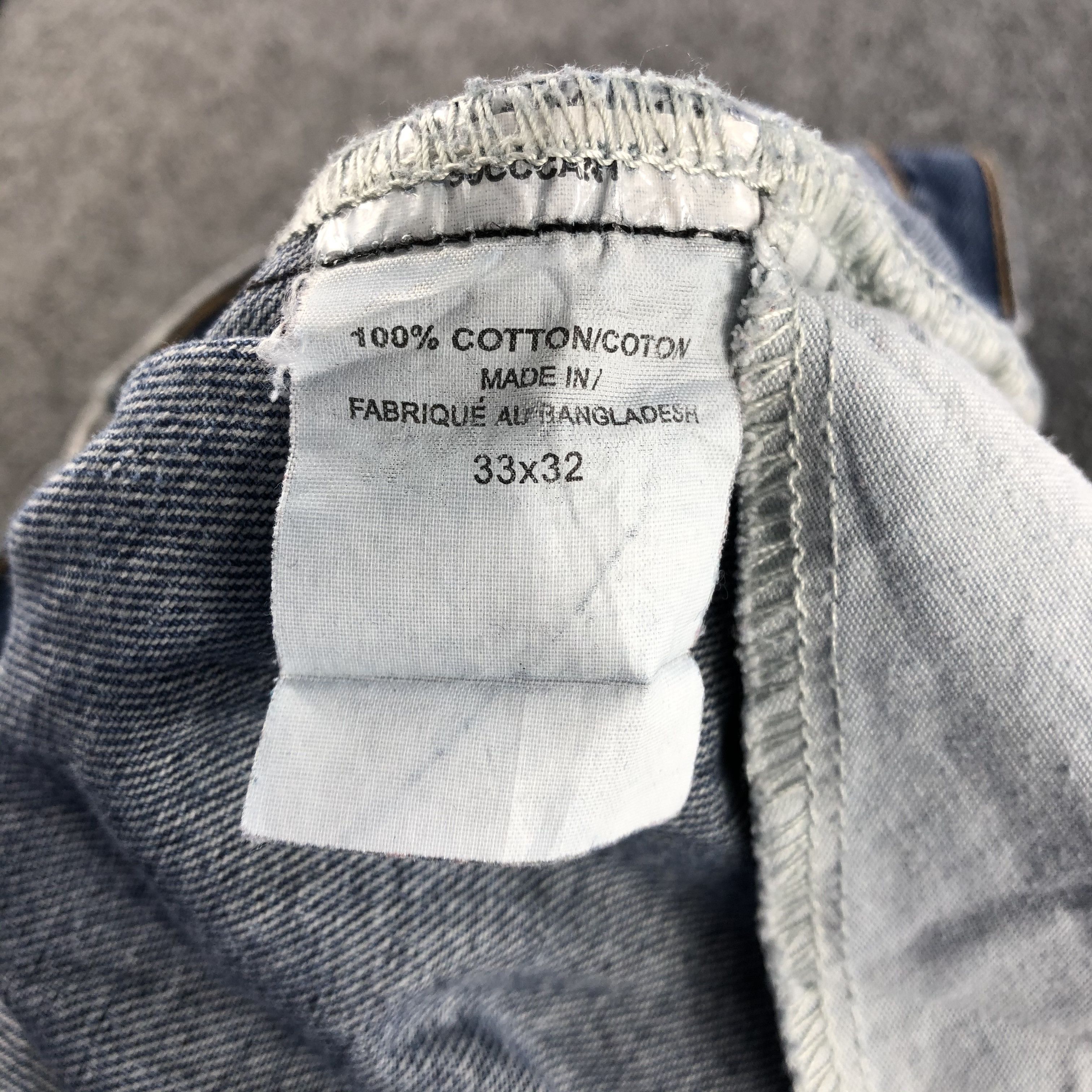 Levi's Vintage 90s Blue Wash Levis Orange Tab Jeans-J1221 Size US 30 / EU 46 - 10 Thumbnail