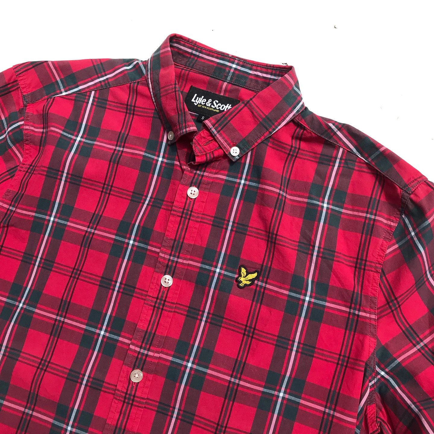 Lyle & Scott Lyle And Scott plaid Tartan Scotland iconic gingham Shirt Size US S / EU 44-46 / 1 - 6 Thumbnail