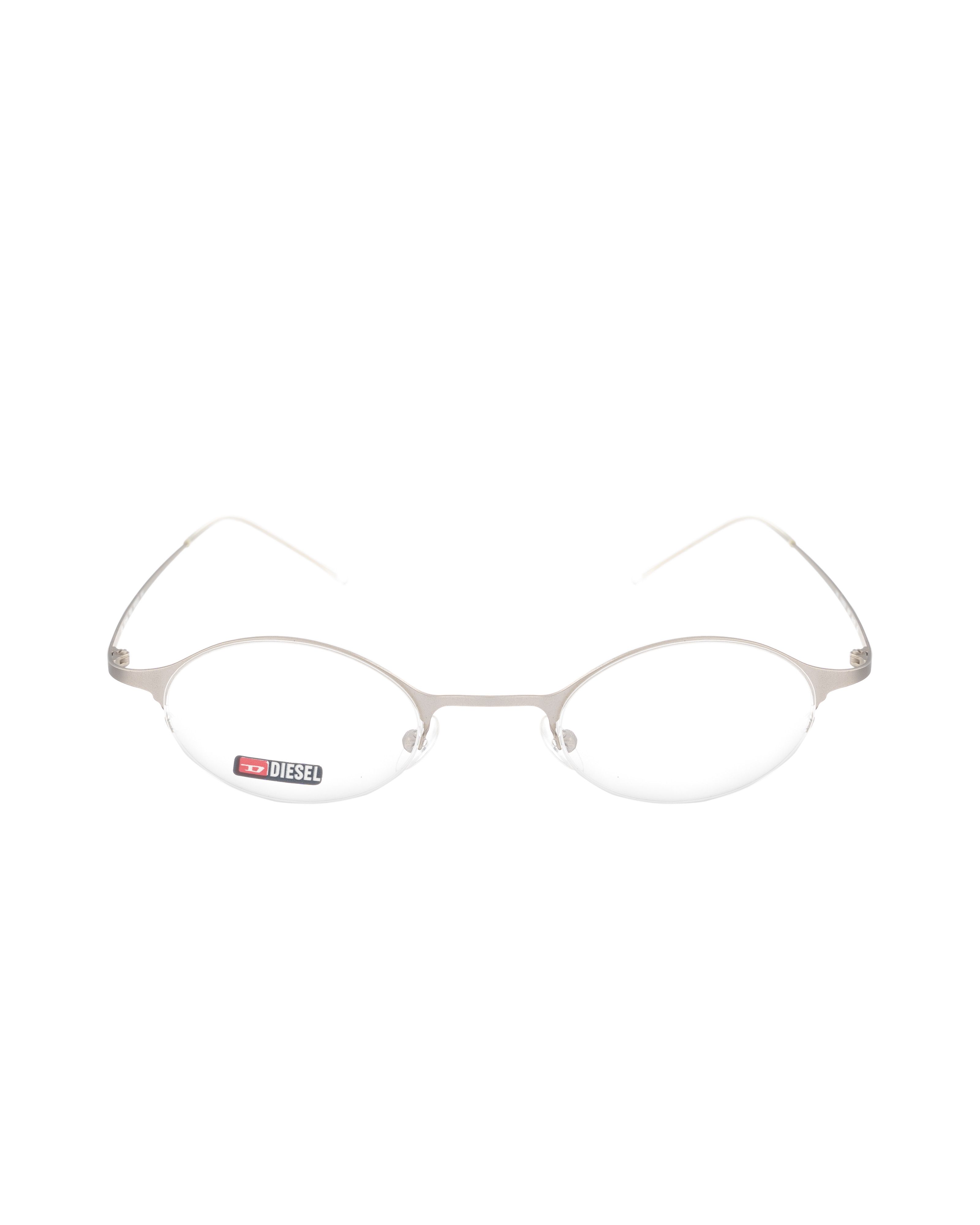 Diesel Diesel '00s Light Silver Half-Rim Mini Glasses Size ONE SIZE - 1 Thumbnail