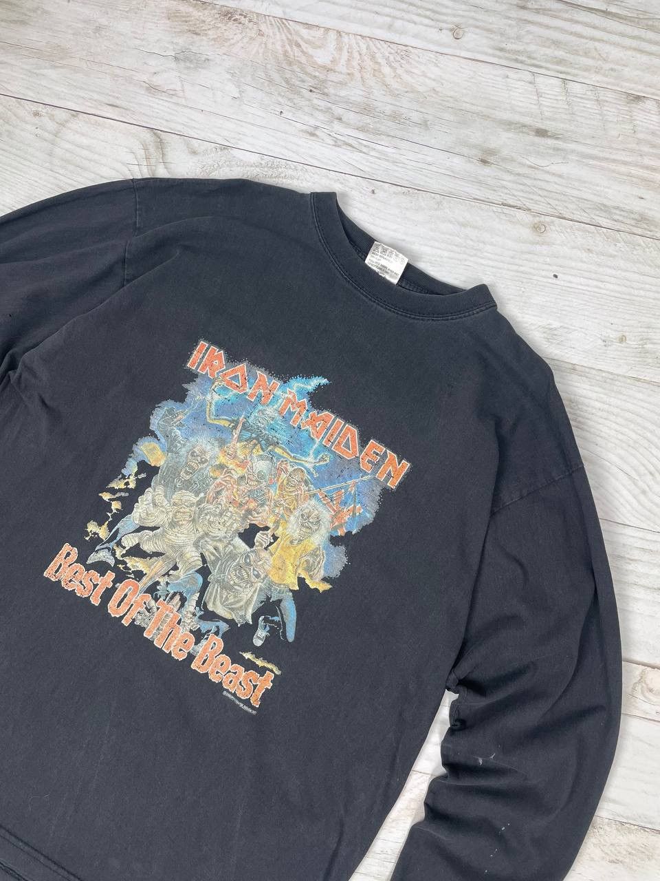 Iron Maiden Vintage Iron Maiden 1996 Best of the Beast Shirt Long Sleeve Size US L / EU 52-54 / 3 - 2 Thumbnail