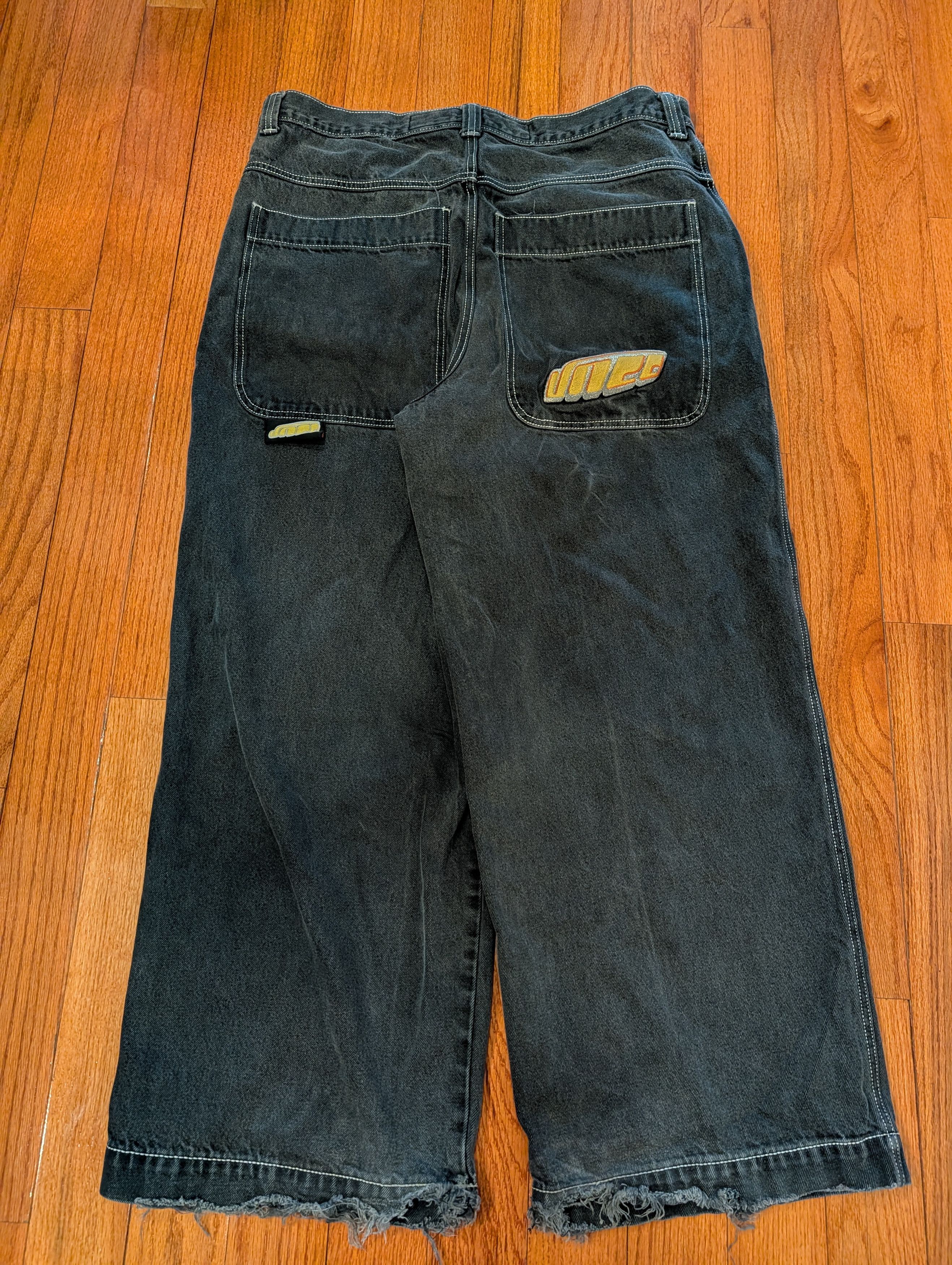 JNCO VTG JNCO Jeans 26 Barrel Baggy Denim Skater Pants 40x32 Size US 40 / EU 56 - 1 Thumbnail