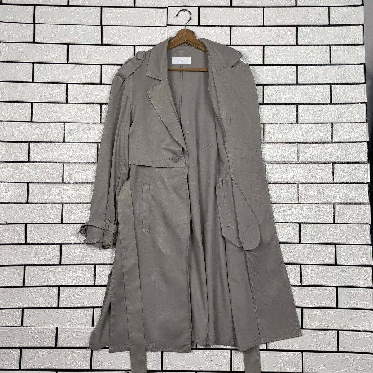 Japanese Brand Japanese Brand Sly Trench Coat Size M / US 6-8 / IT 42-44 - 12 Thumbnail
