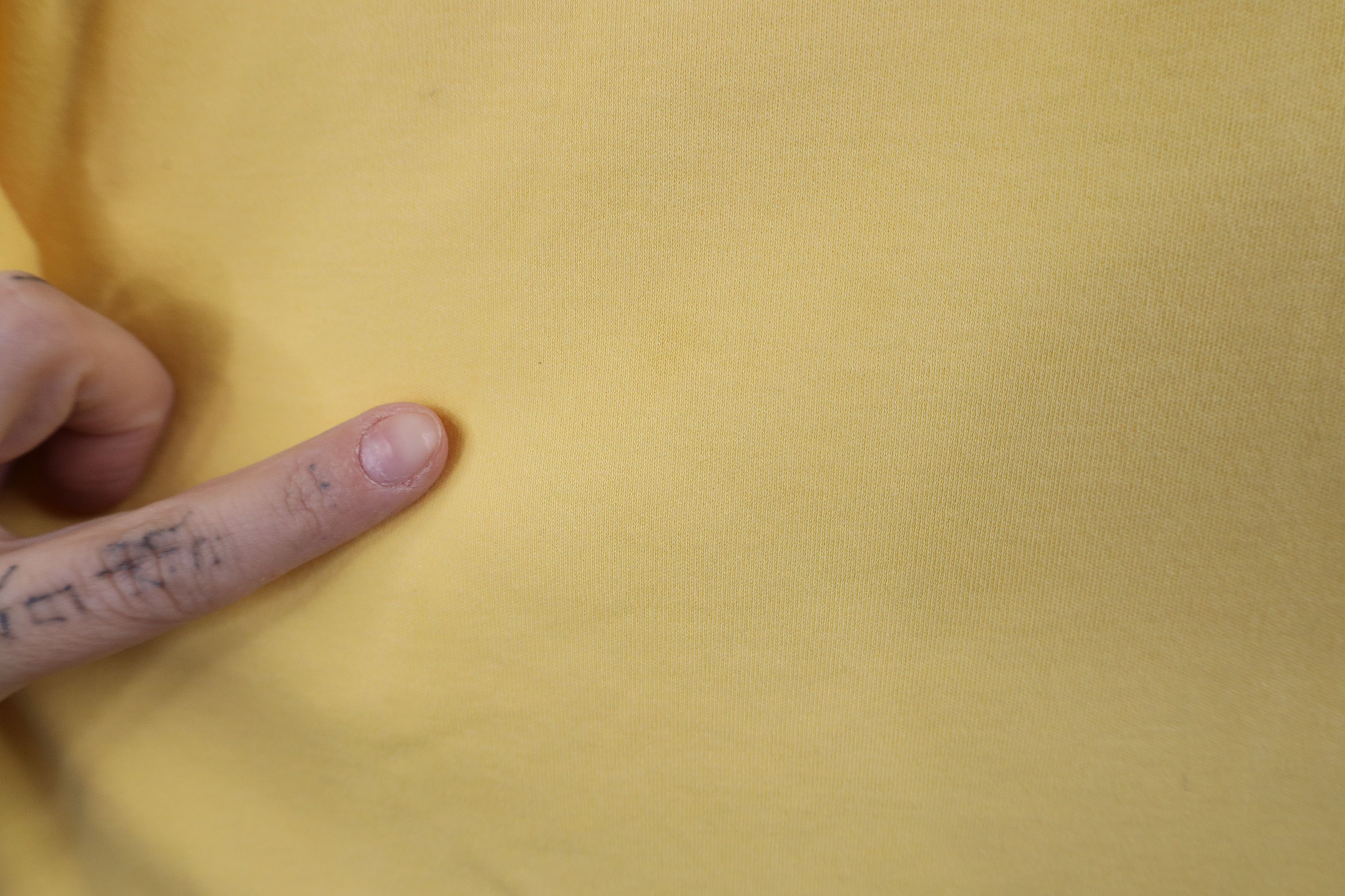 Vintage Vintage 90s Dame University Collared Golf Polo Shirt Yellow Size US XXL / EU 58 / 5 - 6 Thumbnail