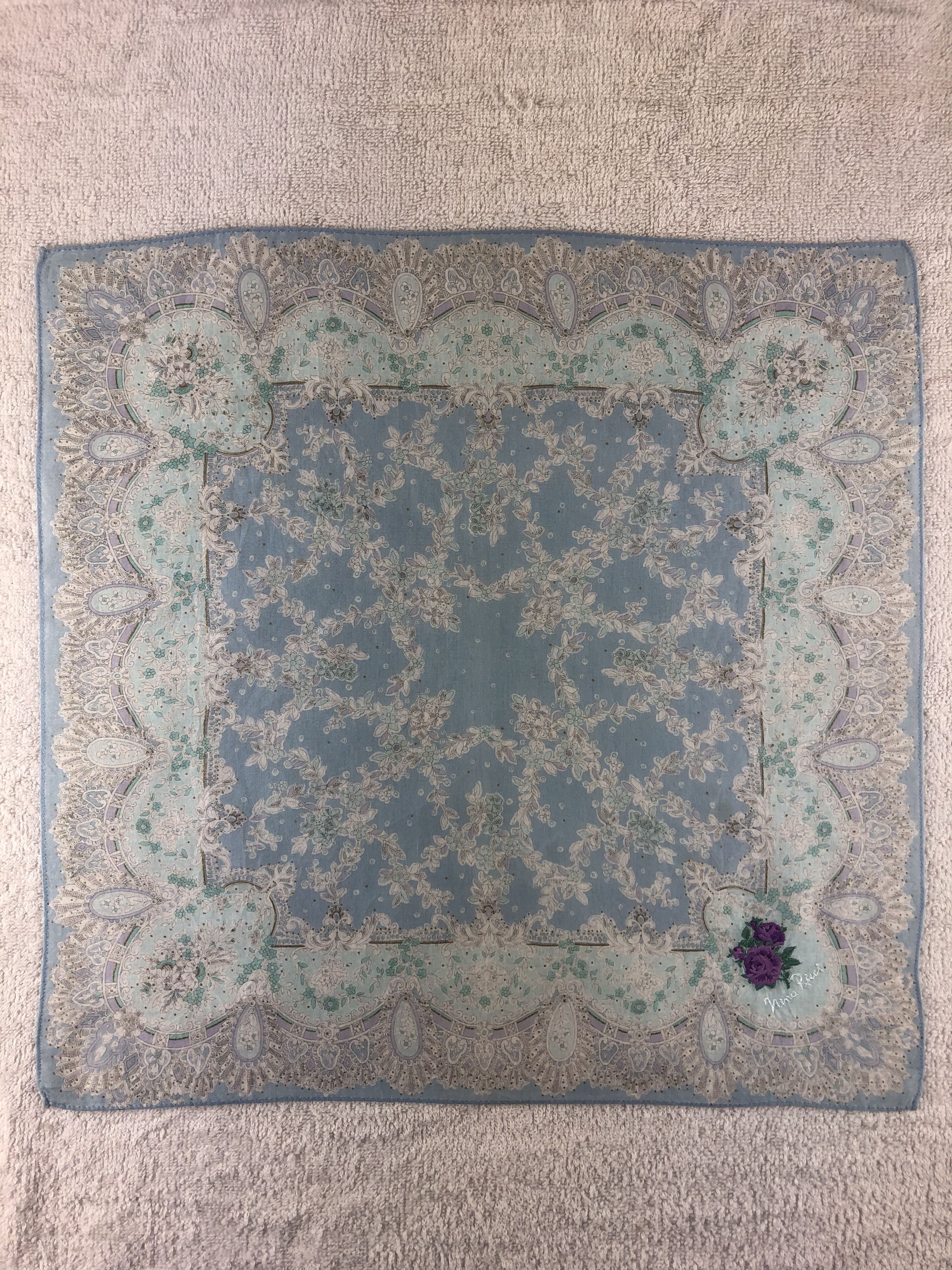 Nina Ricci × Vintage Nina Ricci Handkerchief / Bandana / Neckerchief Size ONE SIZE - 3 Thumbnail