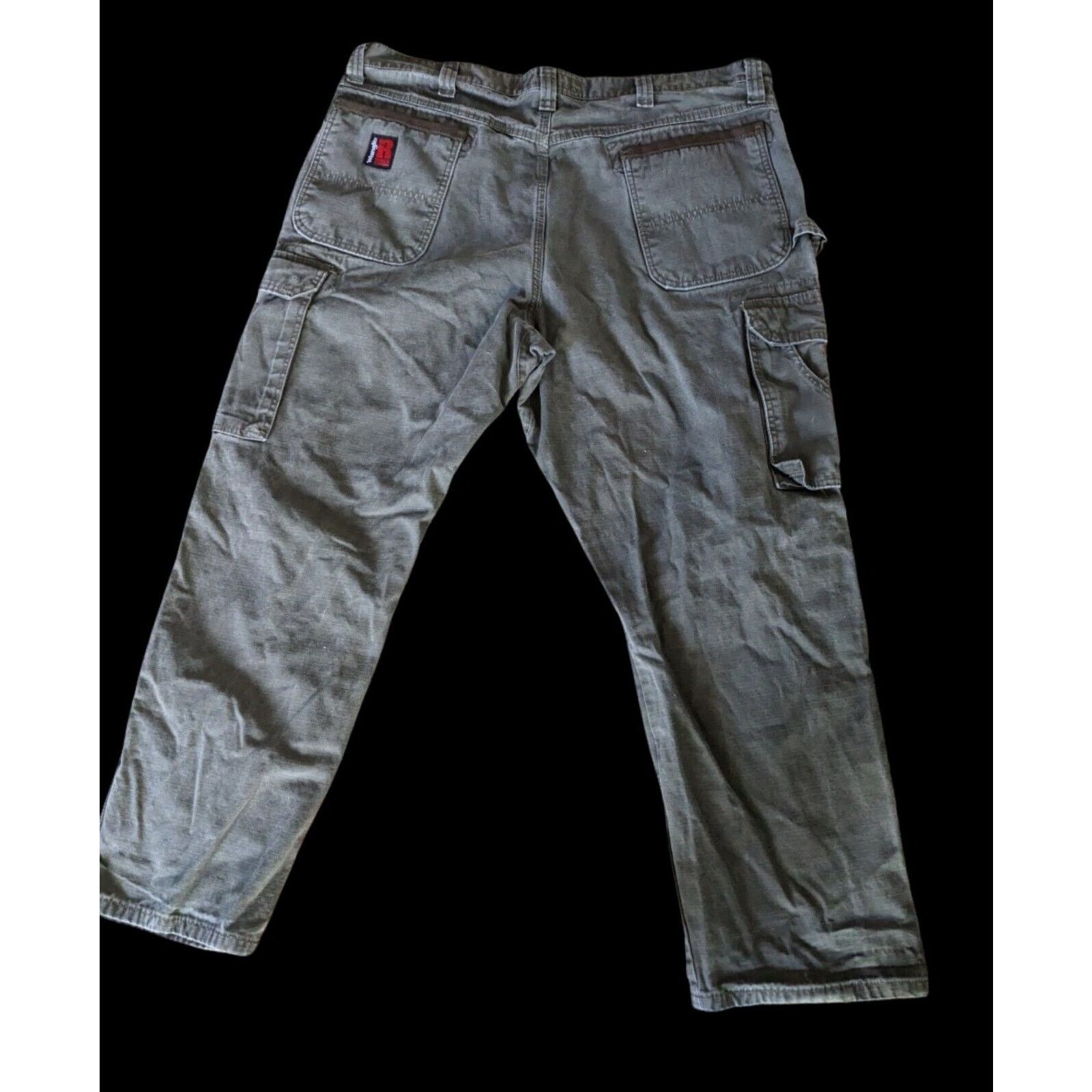 Wrangler Wrangler Riggs Grungy Work Pants 40 X 30 Green Cargo Ripstop Size US 40 / EU 56 - 7 Thumbnail