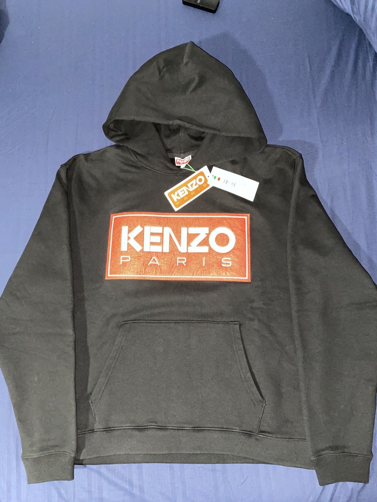 Kenzo Kenzo Logo-print Detail Hoodie Size US L / EU 52-54 / 3 - 2 Thumbnail