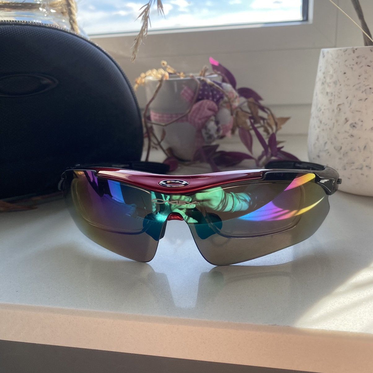 Oakley Software OAKLEY Rave Sunglasses Vintage Japanese Y2K Size ONE SIZE - 3 Thumbnail