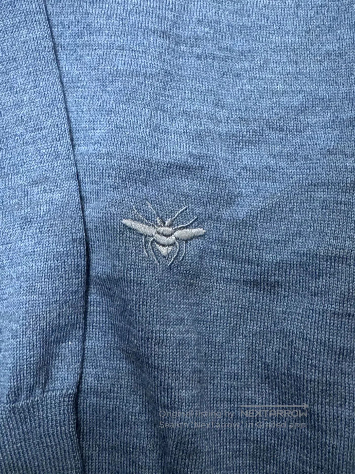Dior Diorhomme Indigo Pure Wool Sweater. Size US S / EU 44-46 / 1 - 2 Thumbnail