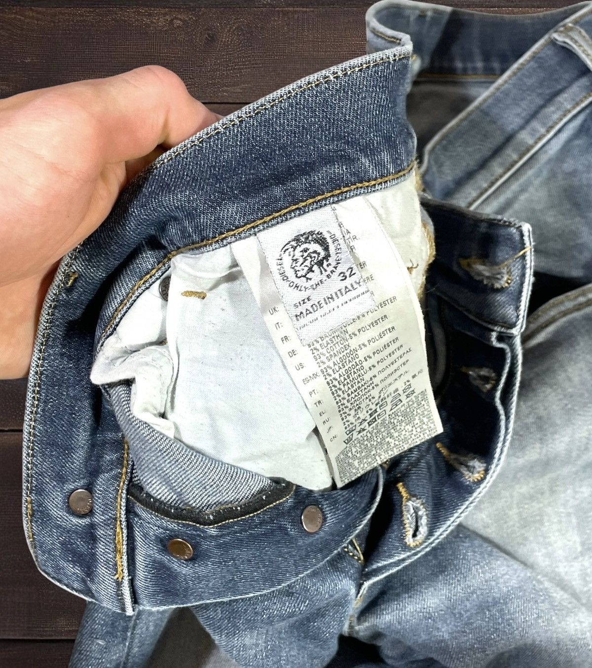 Diesel Diesel vintage Denim jeans men Size US 32 / EU 48 - 6 Thumbnail