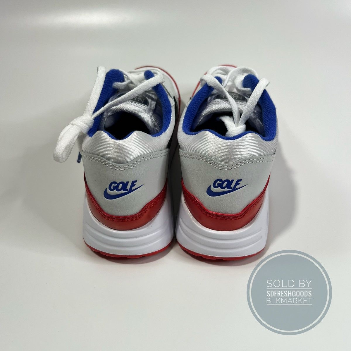 Nike Nike Air Max 1 '86 OG Golf NRG Ryder Solheim Cup USA 7M Size US 7 / EU 40 - 3 Thumbnail