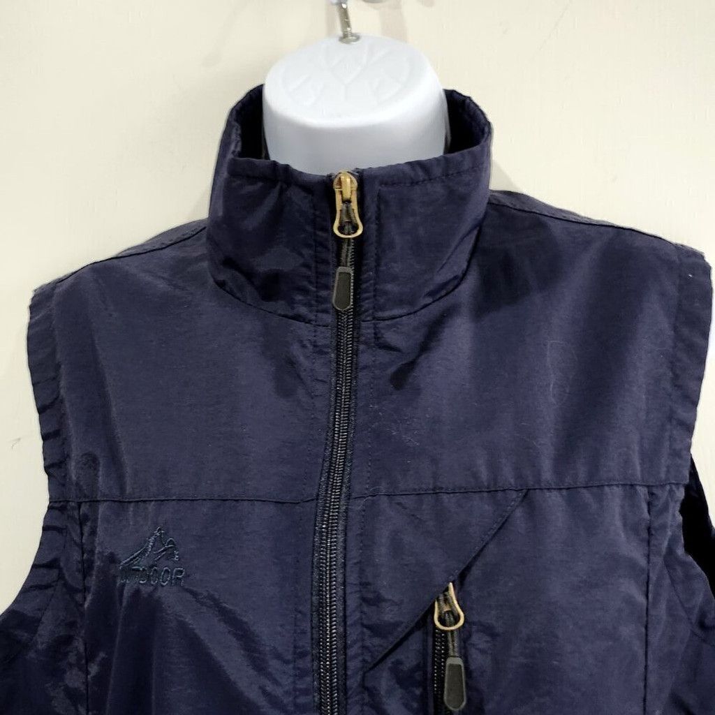 NBDN Nobrandedon Men Outdoor Vest Sports Fishing Vest Blue size Large Size US L / EU 52-54 / 3 - 4 Thumbnail