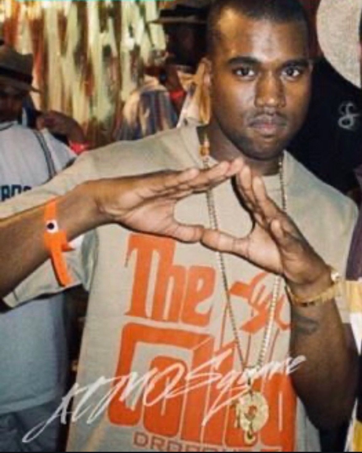 Kanye West × Vintage Vintage Kanye West The college Dropout God father tee Size US XXL / EU 58 / 5 - 6 Thumbnail