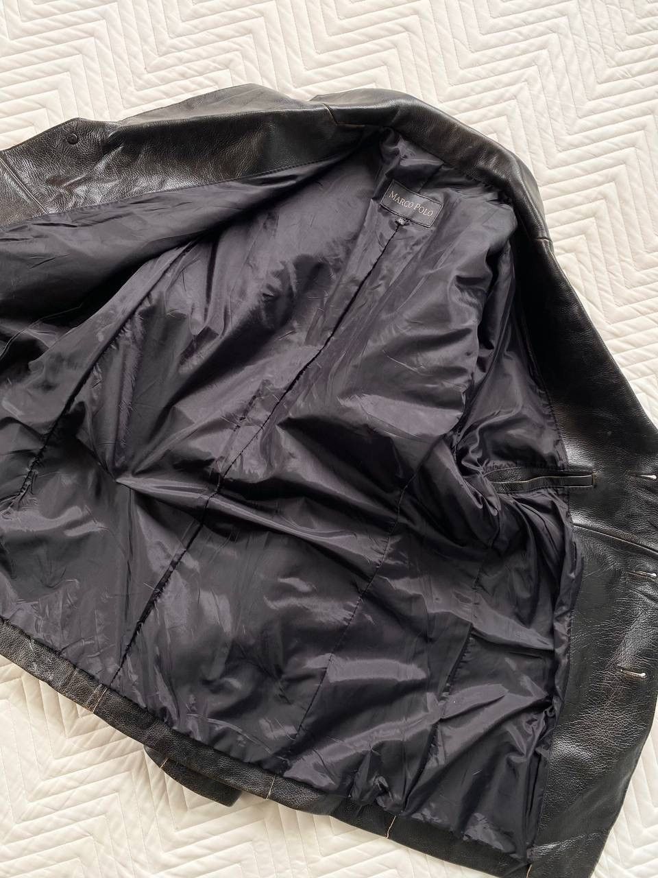 Genuine Leather × Marc O'Polo Marco Polo CowHide Genuine Leather Jacket Size US M / EU 48-50 / 2 - 6 Thumbnail