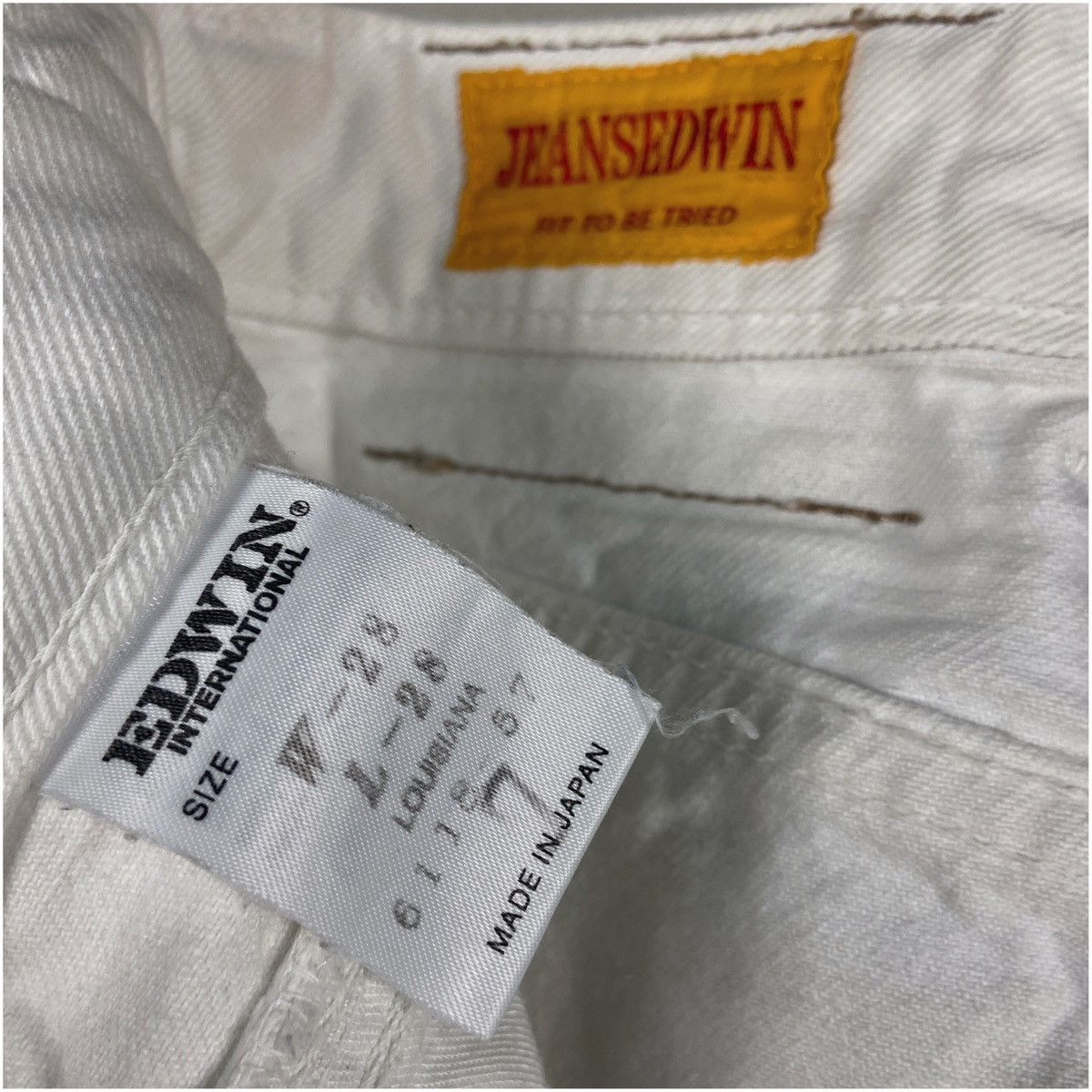 Edwin Vintage Edwin Jeans W28/L28 Size 28" / US 6 / IT 42 - 7 Thumbnail