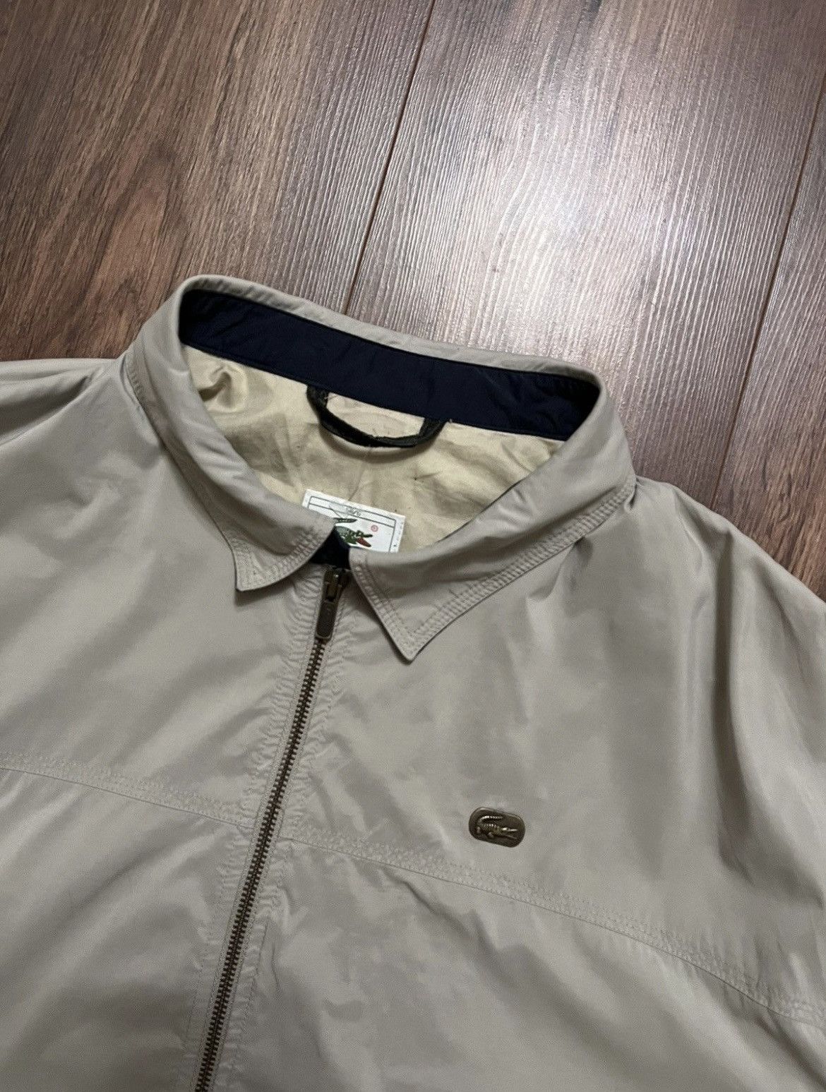 Lacoste Vintage 90’s Lacoste Bomber Jacket Size US L / EU 52-54 / 3 - 3 Thumbnail