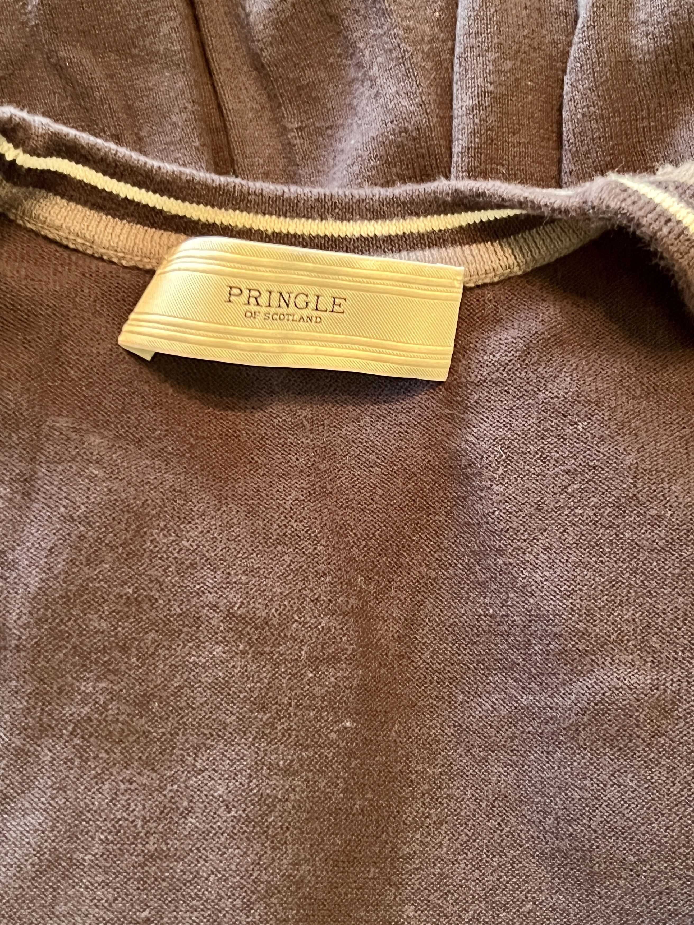 Pringle Of Scotland Pringle of Scotland Argyle Cotton Cardigan Sweater M Size US M / EU 48-50 / 2 - 7 Thumbnail