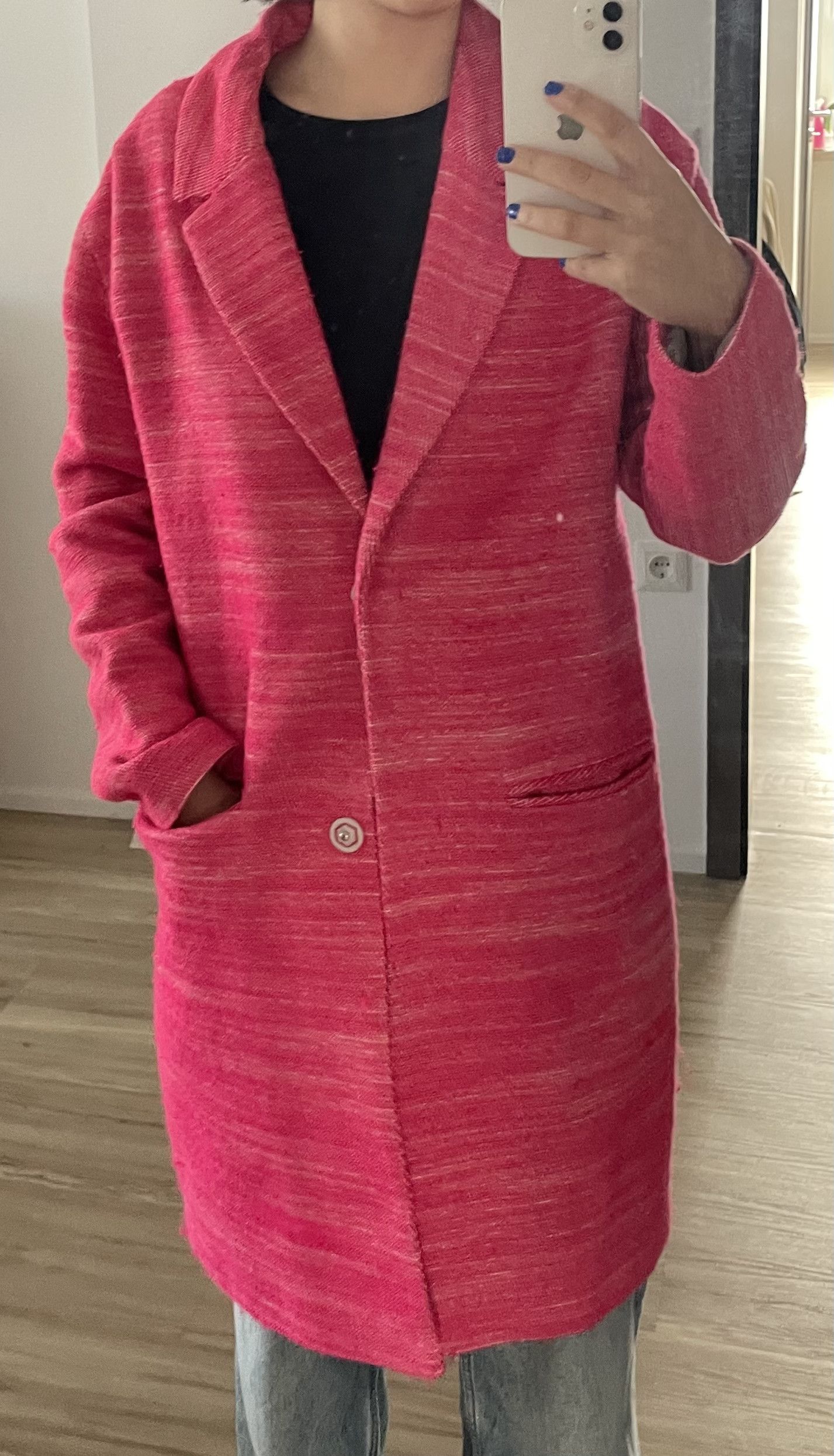 s.Oliver Pink Coat Size S / US 4 / IT 40 - 1 Thumbnail