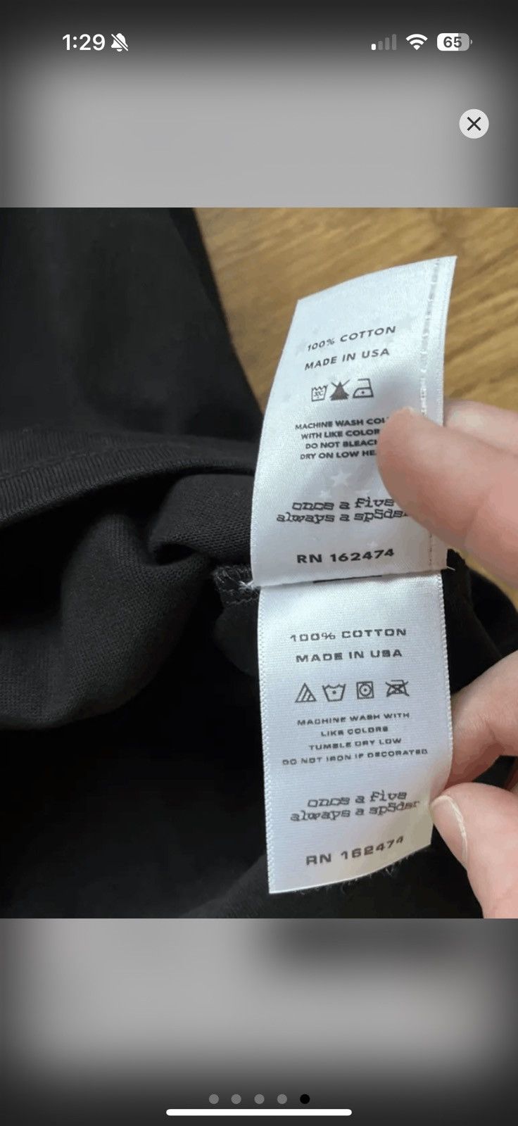 Sp5der BRAND NEW‼️Travis Scott x Sp5der collab shirt Size US L / EU 52-54 / 3 - 5 Thumbnail