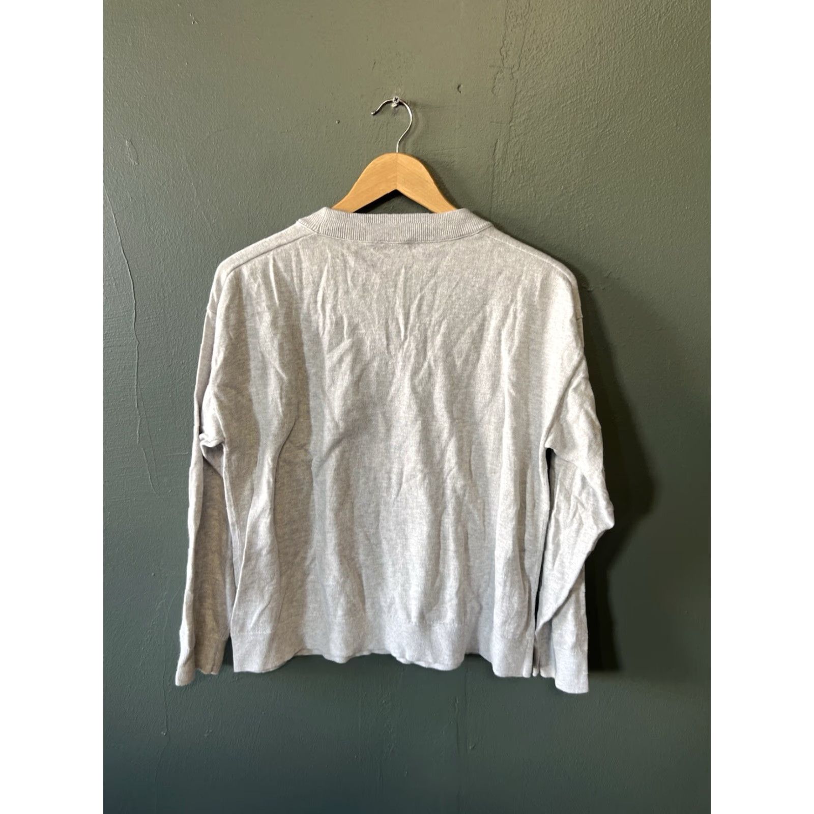 J.Crew J. Crew Mens Gray Long Sleeve Pullover Sweatshirt M Size Regular Shirt Size US M / EU 48-50 / 2 - 2 Thumbnail