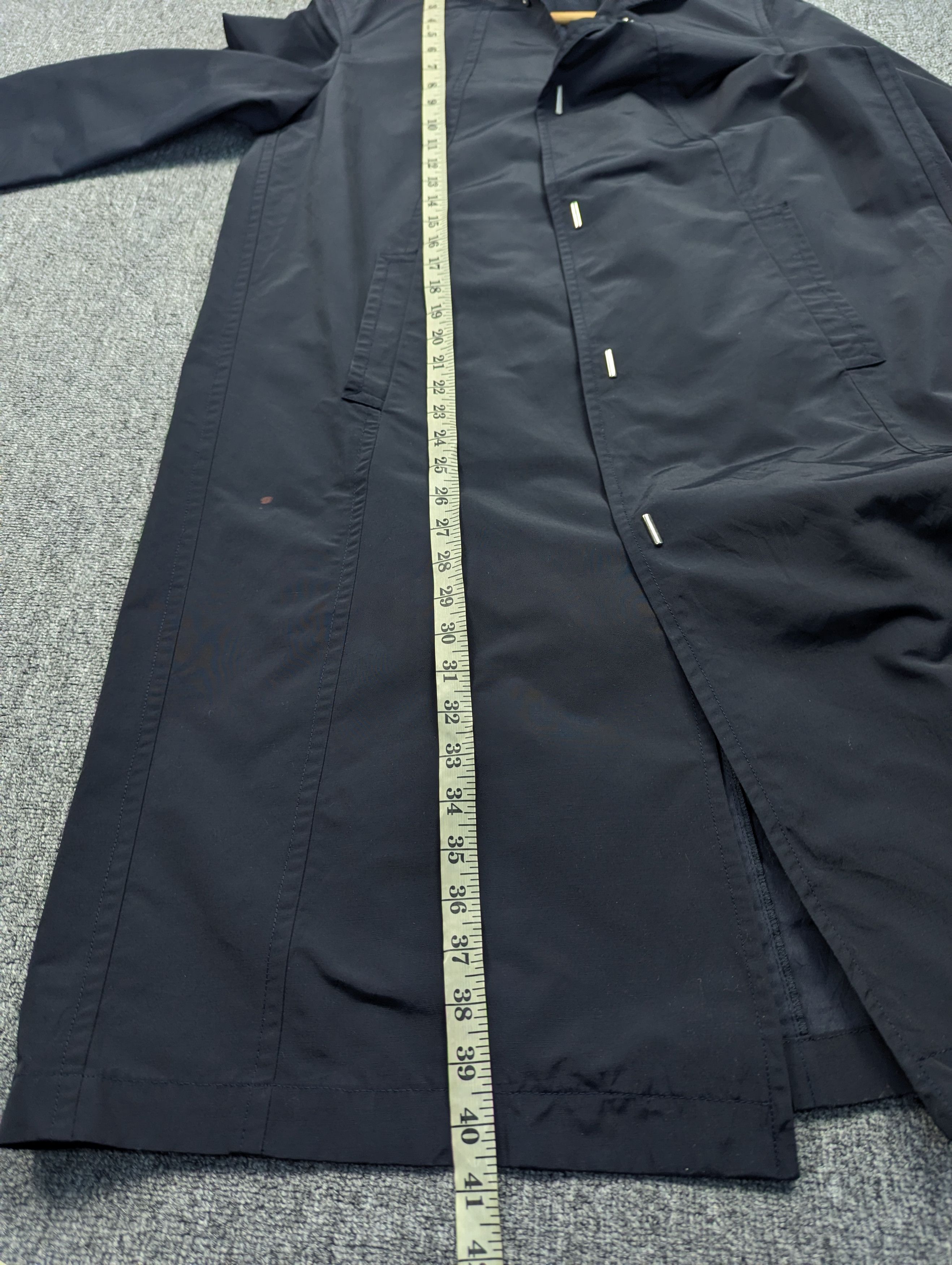 Claude Montana Claude Montana Blu Navy Blue Long Coat Jacket Size M / US 6-8 / IT 42-44 - 12 Thumbnail