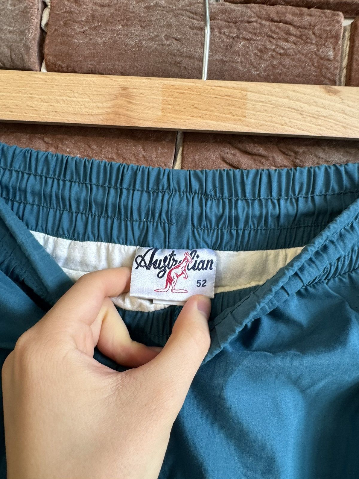 Thunderdome Vintage Australian 90s Track Pants 52 Turquoise Gabber Wear Size US 32 / EU 48 - 9 Thumbnail
