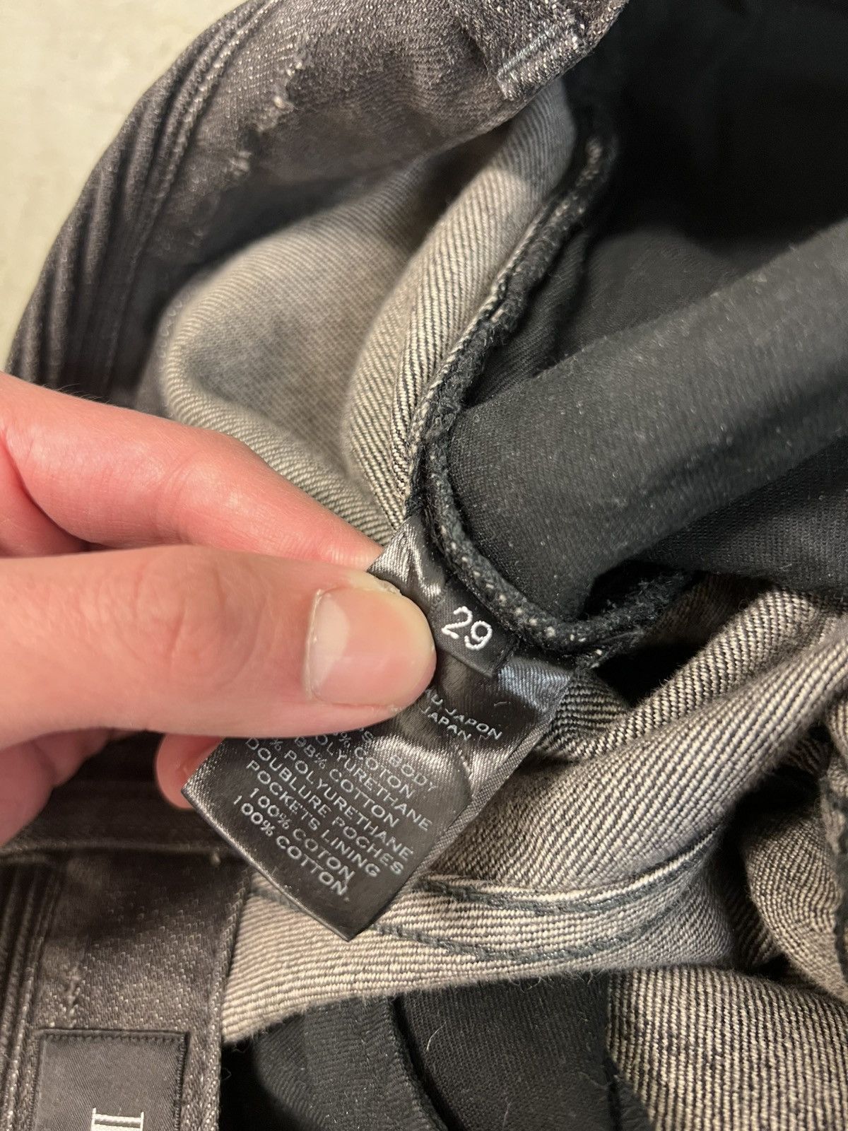 Balmain Distressed Balmain Biker Denim Size US 29 - 5 Thumbnail