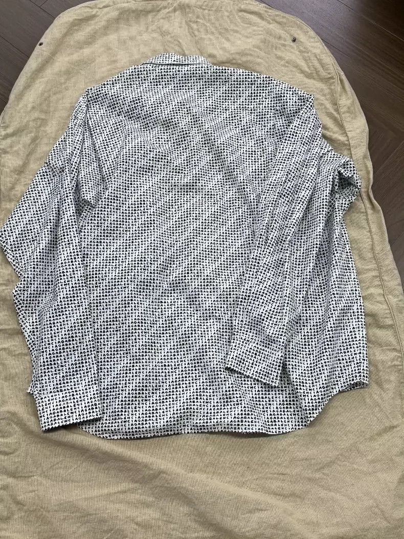 Balenciaga Balenciaga size 38 Graffiti Mixed Color Long Sleeve Shirt Size M / US 6-8 / IT 42-44 - 2 Thumbnail