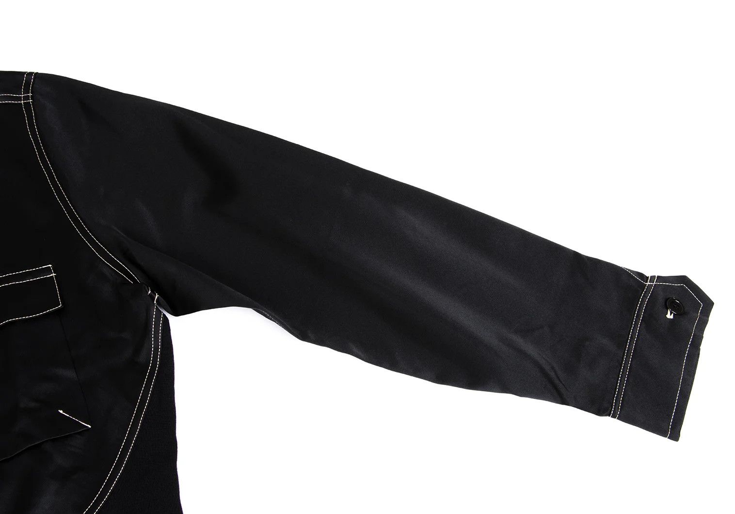 Yohji Yamamoto Yohji Yamamoto Multi-Material Glossy Pocket Jacket Size US M / EU 48-50 / 2 - 5 Thumbnail