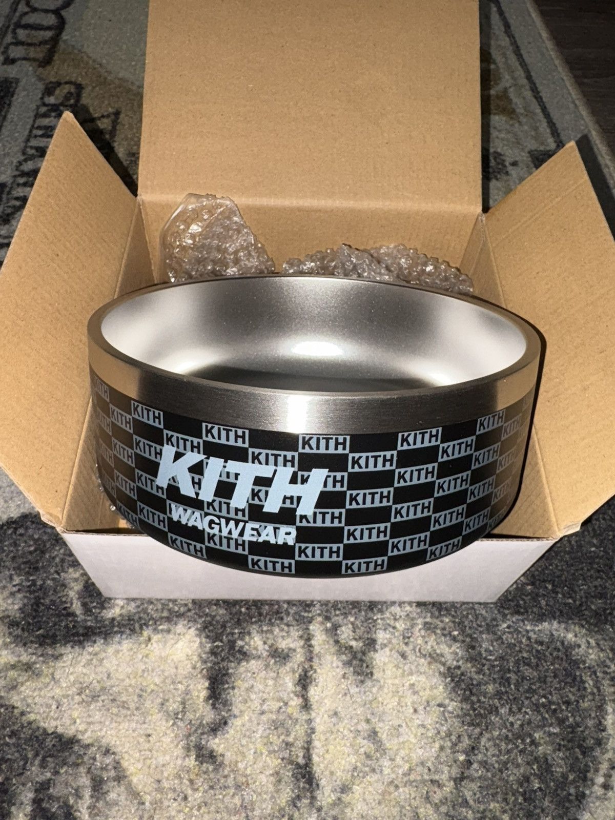 Kith Kith x wagwear Metal Dog Bowl Size ONE SIZE - 1 Thumbnail