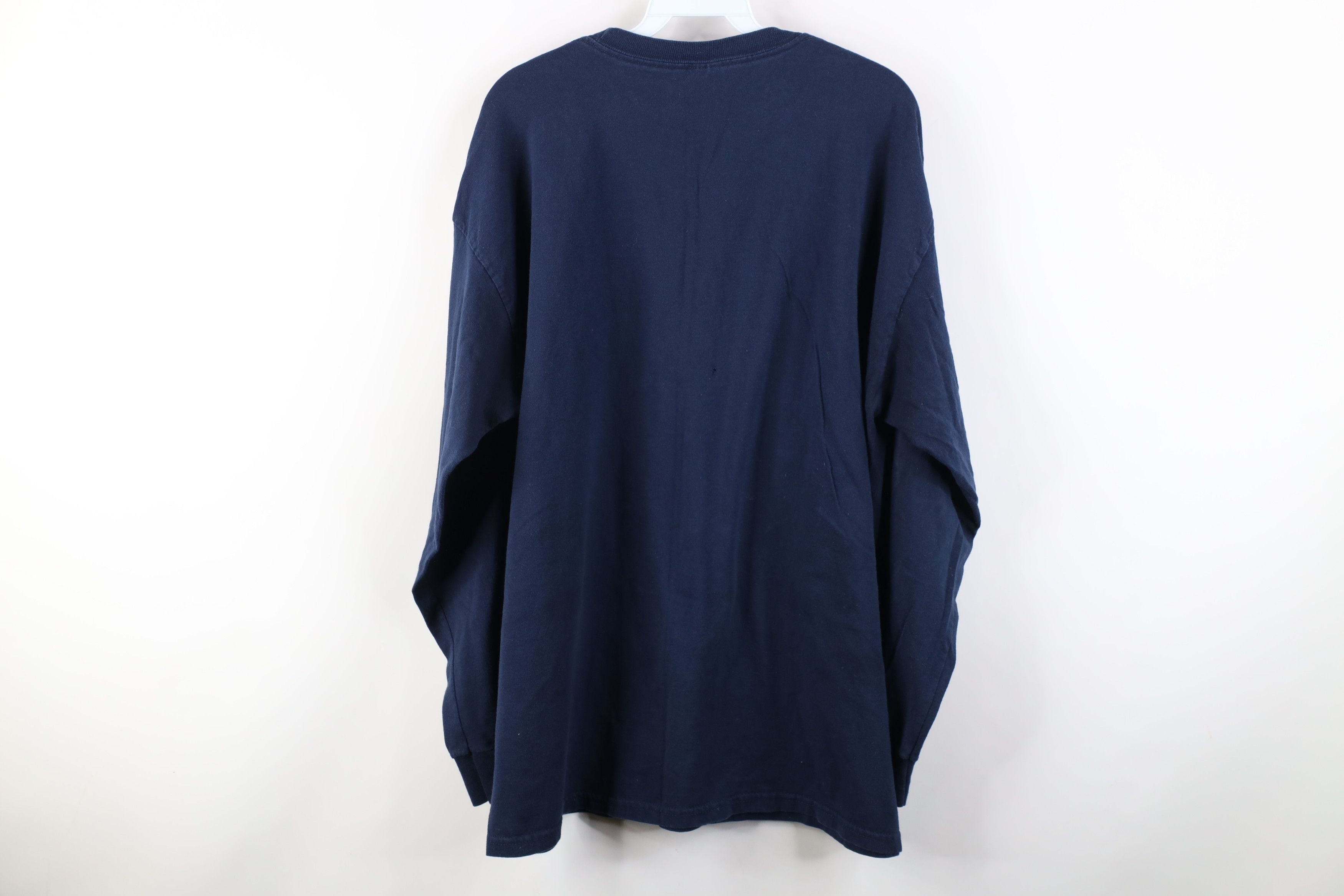 Vintage Vintage 90s Y2K Streetwear Heavy Cotton Long Sleeve T-Shirt Size US XL / EU 56 / 4 - 13 Thumbnail