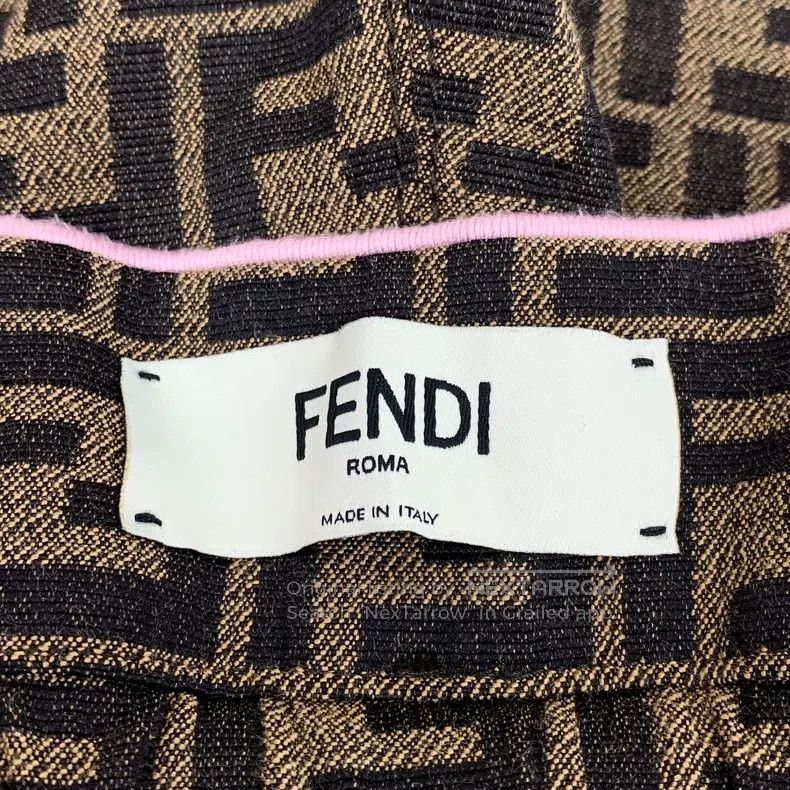 Fendi Fendi Dark Brown Logo Letter Full-Print Casual Short Pants Size US 28 / EU 44 - 6 Thumbnail