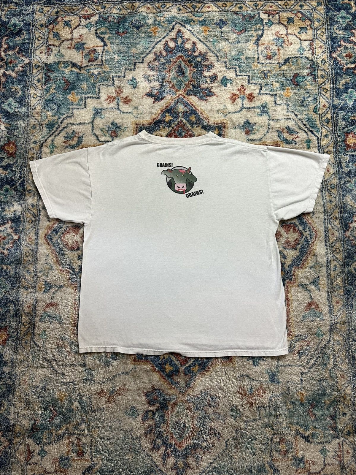 Vintage Vintage The Milking Dead The Walking Dead Parody T-shirt Size US XL / EU 56 / 4 - 2 Thumbnail