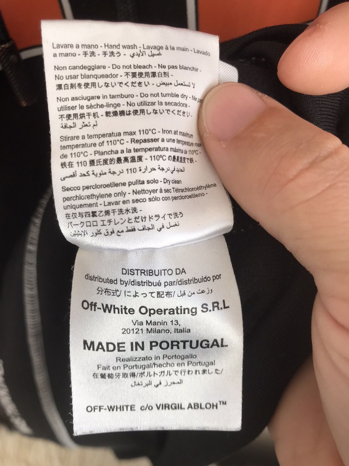Off-White OFF-WHITE c/o Virgil Abloh I was Just Thinking Print Hoodie Size US M / EU 48-50 / 2 - 12 Thumbnail