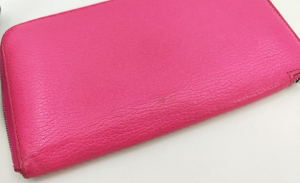 Hermes HERMES full leather AZAP zip around pink wallet Size ONE SIZE - 14 Thumbnail