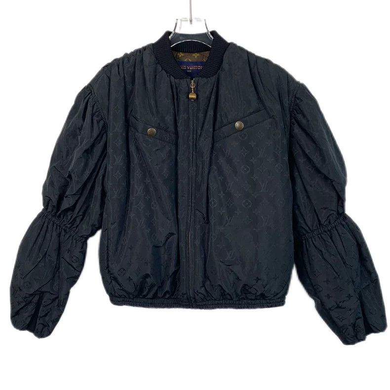 Louis Vuitton Louis Vuitton 22 black logo print zipper jacket Size XS / US 0-2 / IT 36-38 - 1 Thumbnail