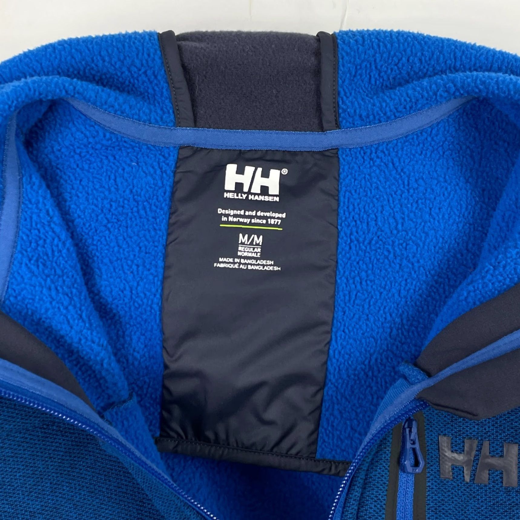 Helly Hansen Helly Hansen Jacket Mens Medium Blue Vanir Fleece Full Zip Hiking Snowboarding Shirt? Size US M / EU 48-50 / 2 - 7 Thumbnail